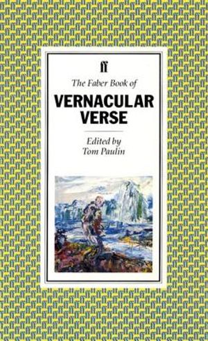 The Faber Book of Vernacular Verse image number 0