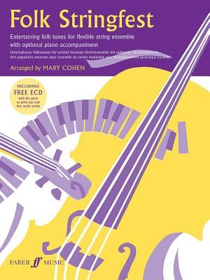 Folk Stringfest; Entertaining Folk Tunes for Flexible String Ensemble with Optional Piano Accompaniment, Score + ECD With CD (Audio) image number 0