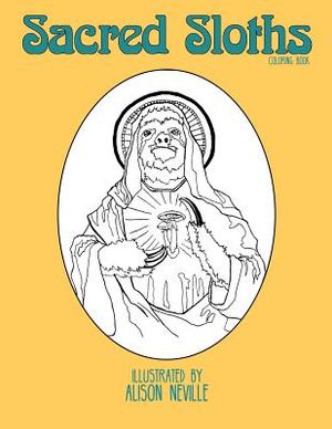 Sacred Sloths: Coloring book image number 0