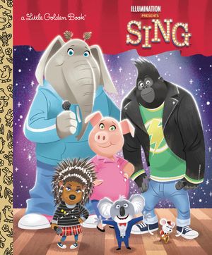Illumination's Sing Little Golden Book image number 0