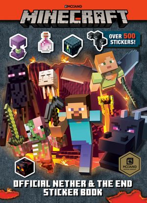 Minecraft Official the Nether and the End Sticker Book (Minecraft) image number 0