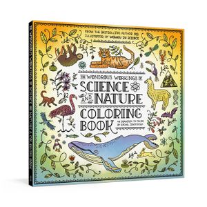 The Wondrous Workings of Science and Nature Coloring Book: 40 Line Drawings to Color image number 0