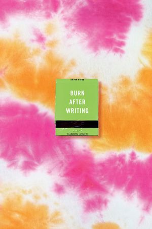 Burn After Writing (Tie-Dye) image number 0