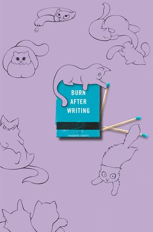 Burn After Writing (Purple with Cats) image number 0
