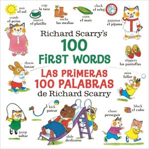 Richard Scarry's 100 First Words/Las Primeras 100 Palabras de Richard Scarry: Bilingual Edition image number 0
