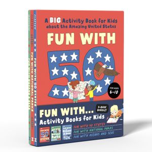 Fun with . . . Activity Books for Kids: Fun with 50 States, Fun with National Parks, Fun with Oceans and Seas image number 0