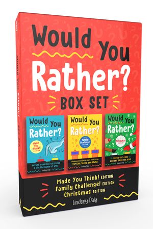 Would You Rather? Box Set: Would You Rather? Made You Think! Edition, Would You Rather? Family Challenge! Edition, Would You Rather? Christmas Ed image number 0
