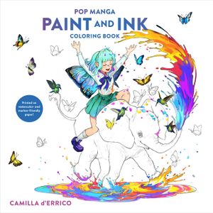 Pop Manga Paint and Ink Coloring Book image number 0