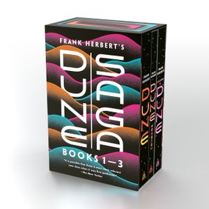 Frank Herbert's Dune Saga 3-Book Boxed Set: Dune, Dune Messiah, and Children of Dune image number 0
