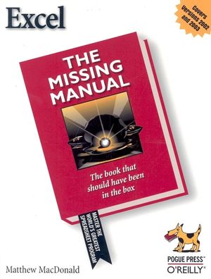 Excel_2003: The Missing Manual image number 0