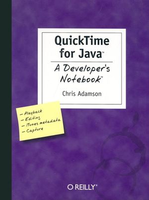 Quick Time for Java: A Developer's Notebook image number 0