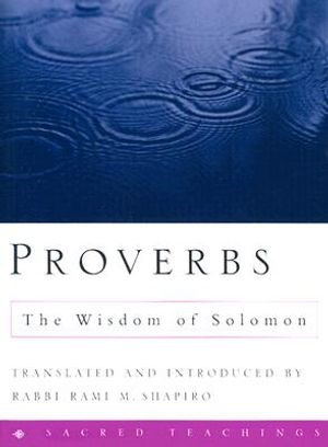 Proverbs: The Wisdom of Solomon image number 0