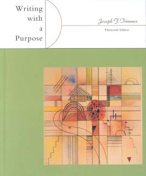 Writing with a Purpose Thirteenth Edition image number 0