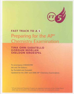 Fast Track to 5, 2006/2007 Update for Zumdahl/Zumdahl S Chemistry, 7th image number 0