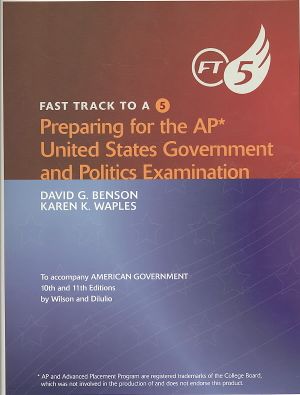 Wilson American Government Fast Track to a Five for Advanced Placementprint Eleventh Edition image number 0