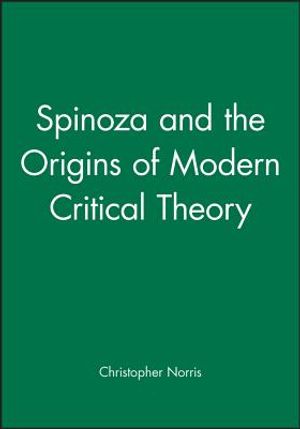 Spinoza & the Origins of Modern Critical Theory image number 0