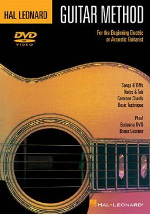 Hal Leonard Guitar Method DVD: For the Beginning Electric or Acoustic Guitarist image number 0