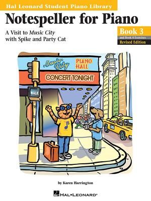 Notespeller for Piano, Book 3: Hal Leonard Student Piano Library image number 0
