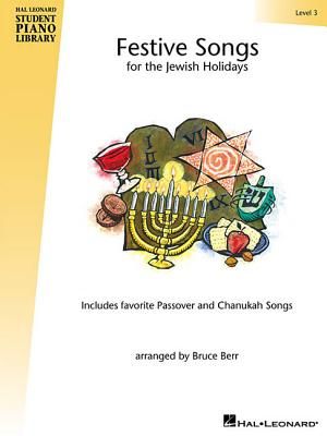 Festive Songs for the Jewish Holidays - Level 3: Hal Leonard Student Piano Library image number 0