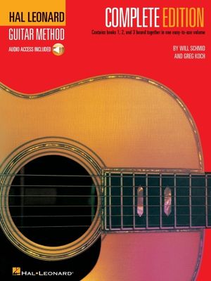 Hal Leonard Guitar Method, - Complete Edition; Books 1, 2 and 3 Together in One Easy-To-Use Volume! image number 0