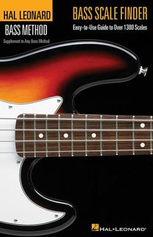 Bass Scale Finder: Easy-To-Use Guide to Over 1,300 Scales 6 Inch. X 9 Inch. Edition image number 0