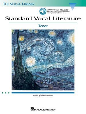 Standard Vocal Literature: Tenor With CD (Audio) image number 0