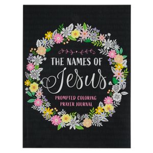 The Names of Jesus Prompted Coloring Prayer Journal image number 0