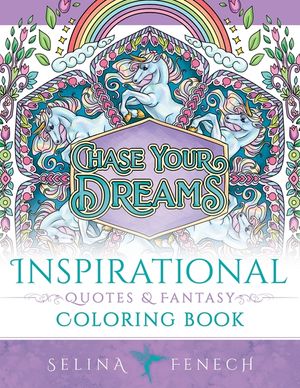 Inspirational Quotes and Fantasy Coloring Book image number 0