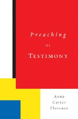 Preaching as Testimony image number 0