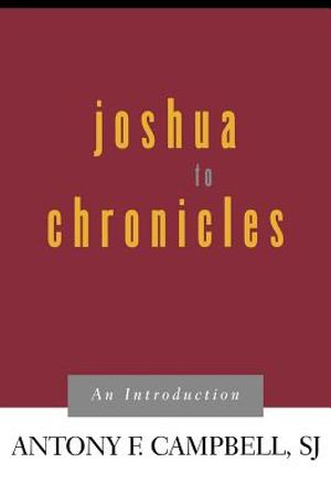 Joshua to Chronicles: An Introduction image number 0