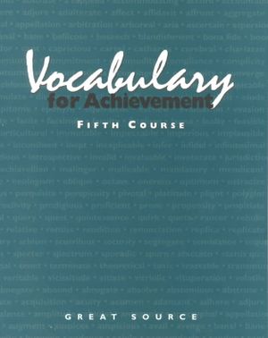 Vocabulary for Achievement : Course 5 image number 0