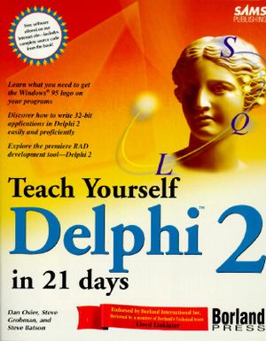 Teach Yourself Delphi 2 in 21 Days image number 0