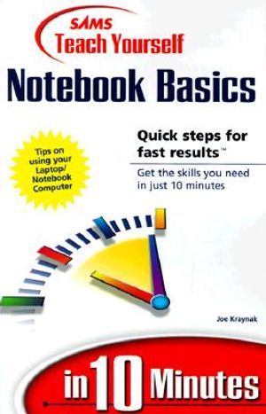 Sams Teach Yourself Notebook Basics in 10 Minutes image number 0