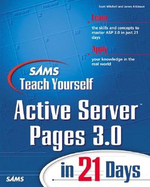Sams Teach Yourself Active Server Pages 3.0 in 21 Days image number 0