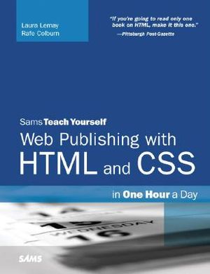 Sams Teach Yourself Web Publishing with HTML and CSS in One Hour a Day image number 0