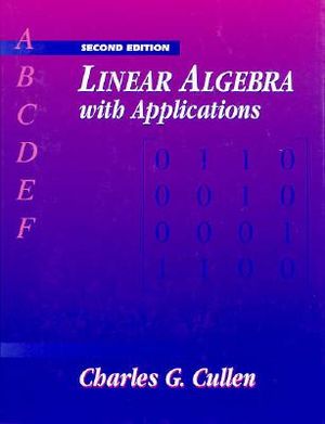 Linear Algebra with Applications image number 0
