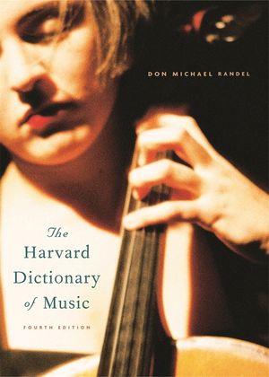 The New Harvard Dictionary of Music image number 0