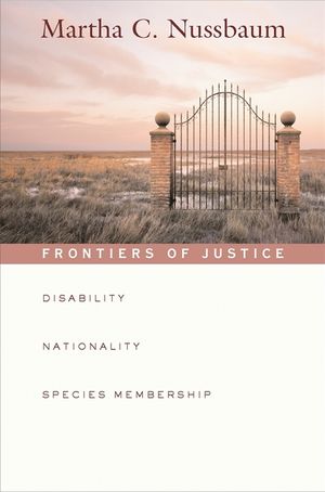 Frontiers of Justice: Disability, Nationality, Species Membership image number 0