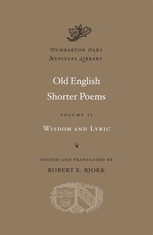 Old English Shorter Poems image number 0