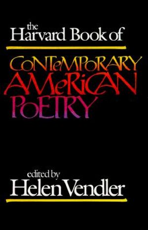The Harvard Book of Contemporary American Poetry image number 0