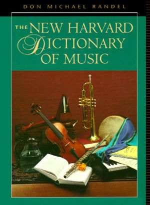 The New Harvard Dictionary of Music: , image number 0