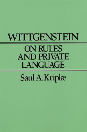 Wittgenstein on Rules and Private Language: An Elementary Exposition image number 0
