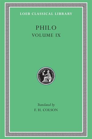 Philo Volume IX image number 0