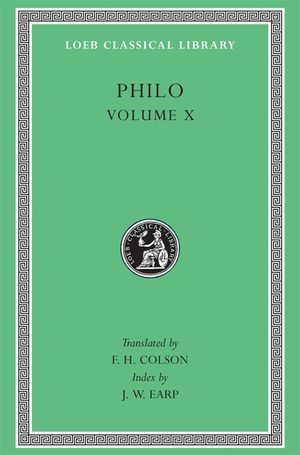 Philo Volume X image number 0