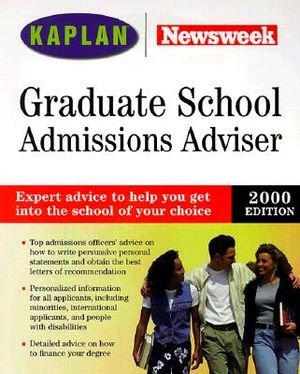 Kaplan/Newsweek Graduate School Admissions Adviser 2000 image number 0