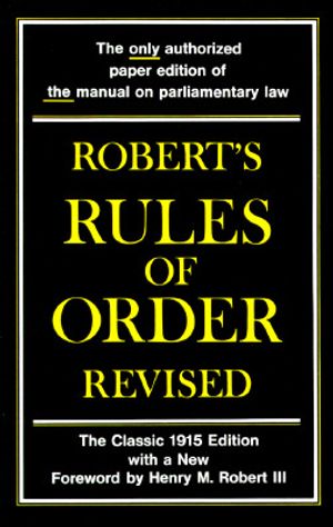 The Scott, Foresman Robert's Rules of or image number 0