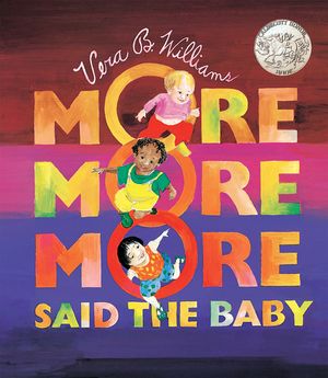 More More More, Said the Baby Board Book image number 0