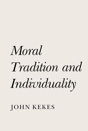 Moral Tradition and Individuality image number 0