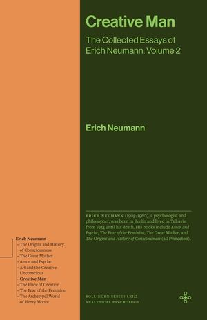 Creative Man: The Collected Essays of Erich Neumann, Volume 2 image number 0