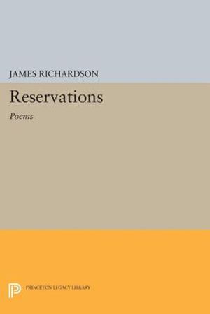 Reservations: Poems image number 0